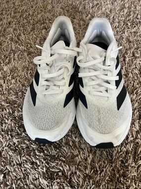 adidas White and Black Men's Athletic Shoes